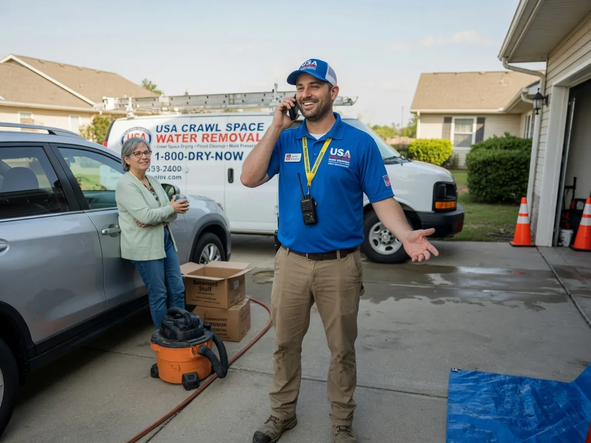 Crawl Space Water Removal Clanton, AL FAQs